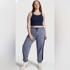 Victoria's Secret Blue Star Pattern Joggers